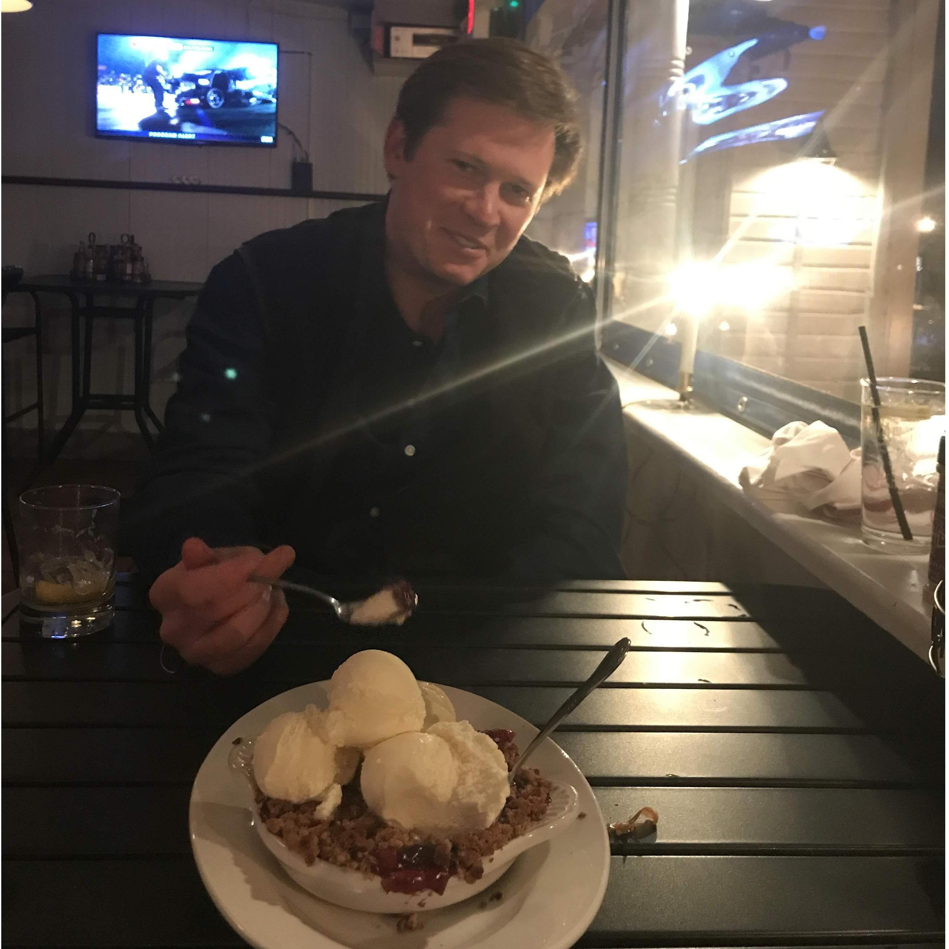 Celebrating Eddie's 30th birthday together in Saint Michael's, MD - April 2018.
