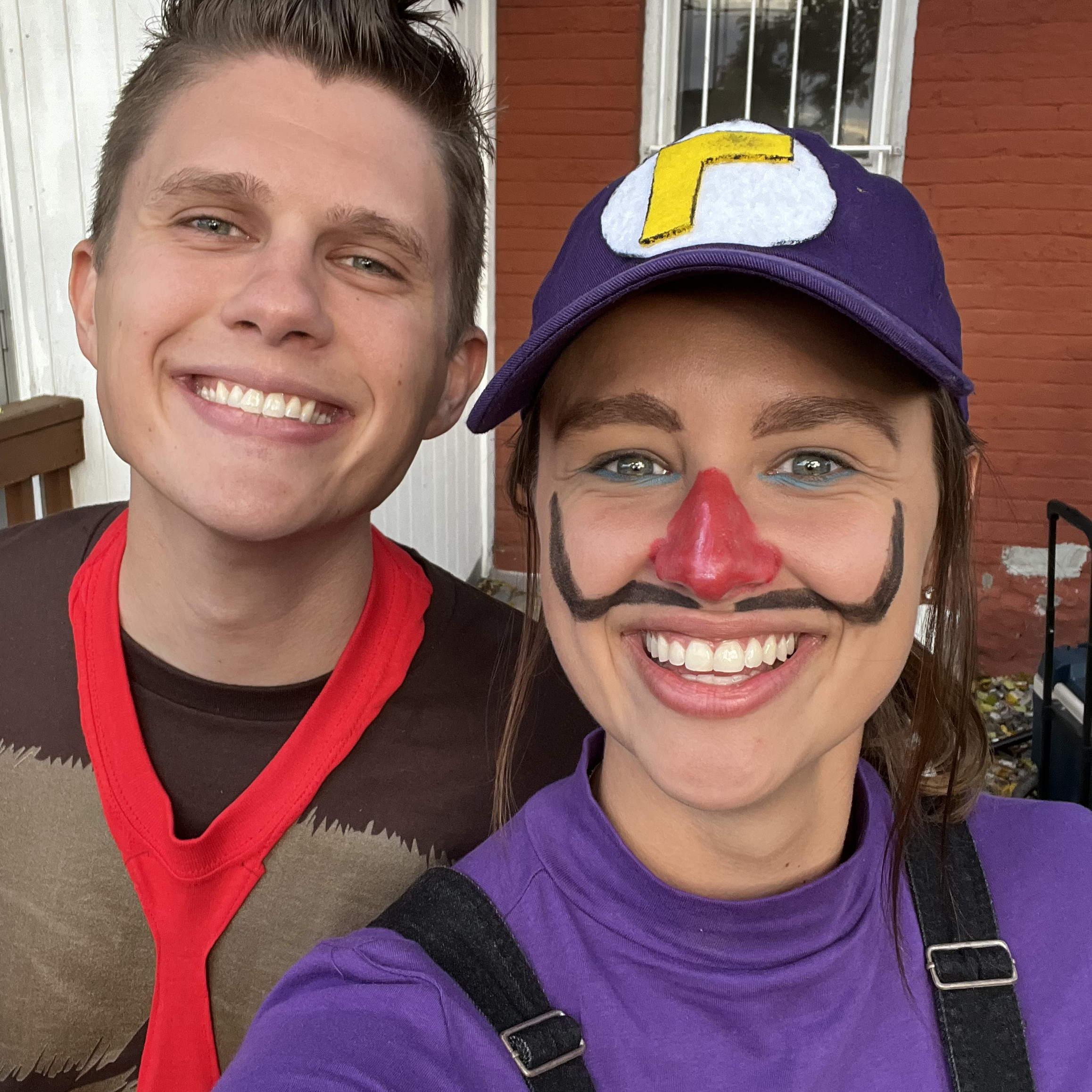 Donkey Kong and Waluigi - Halloween 2021!