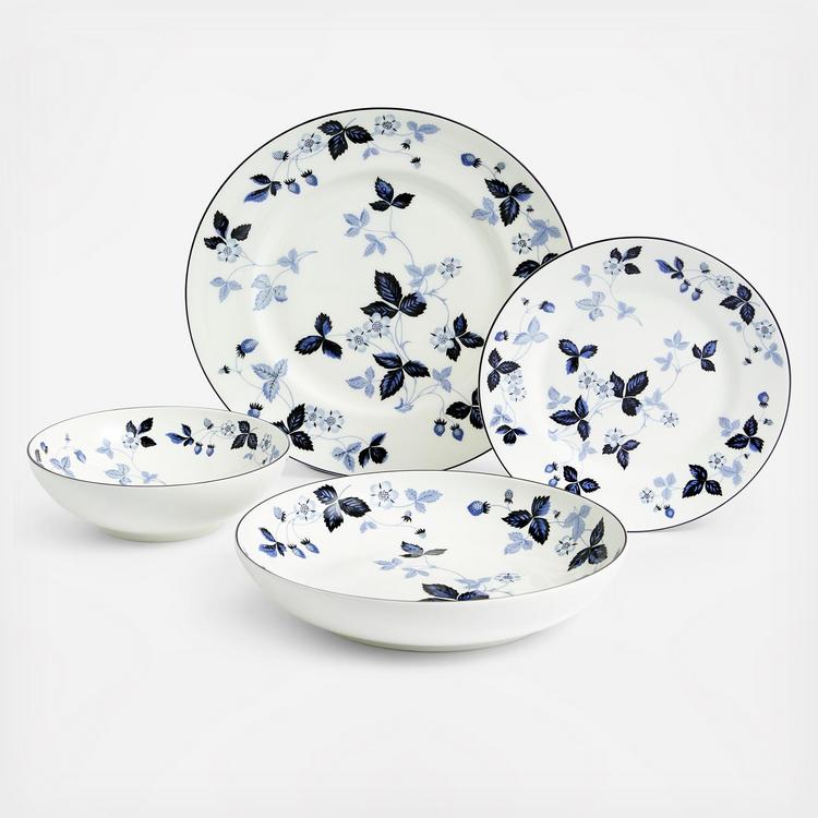 Wedgwood, Wild Strawberry 4-Piece Dinnerware Place Setting