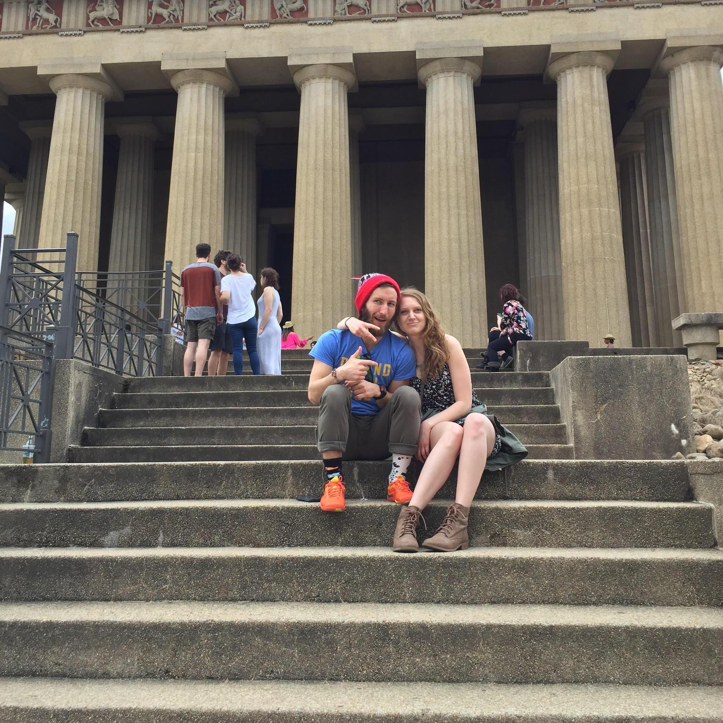Our Nashville Trip, with Julia's best friend Kellie. Much fun/music/beer/karaoke/peddling was done.