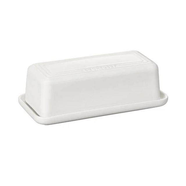 Signature Butter Dish - White
