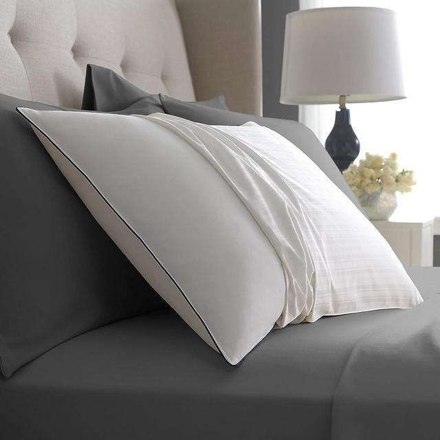 Pacific Coast Feather® Luxury Pillow Protector King (20” x 36 Protector/Hidden Zipper Closure/Machine Wash and Dry/100% Cotton/White