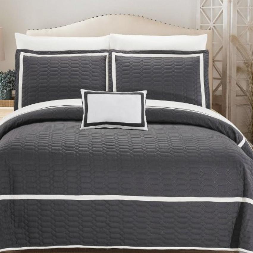 Nero Quilt Set - Chic Home Design