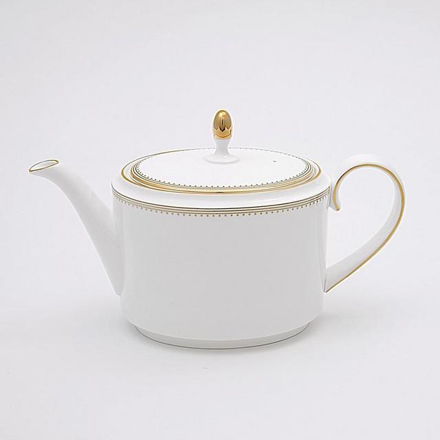 Vera Wang - Wedgwood "Golden Grosgrain" Teapot