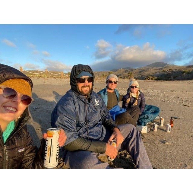 One of many camping trips to Catalina. Fun fact: Katie and James had only met a few weeks prior when they did this trip!