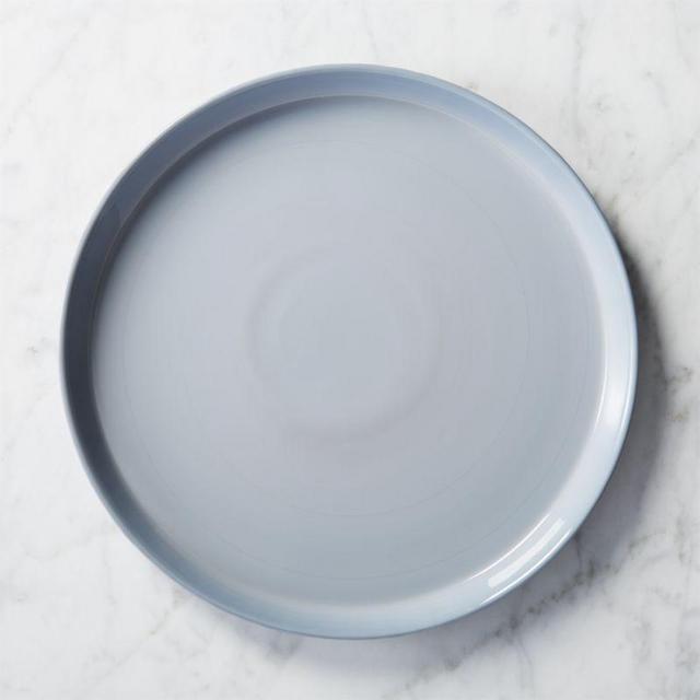 mist glass dinner plate