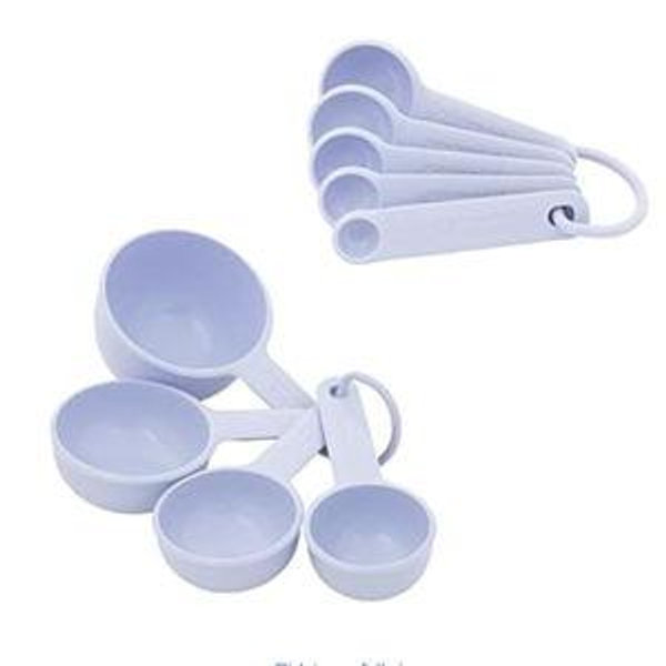 KitchenAid Measuring Cup and Spoons, 9 Piece, Lavender Cream