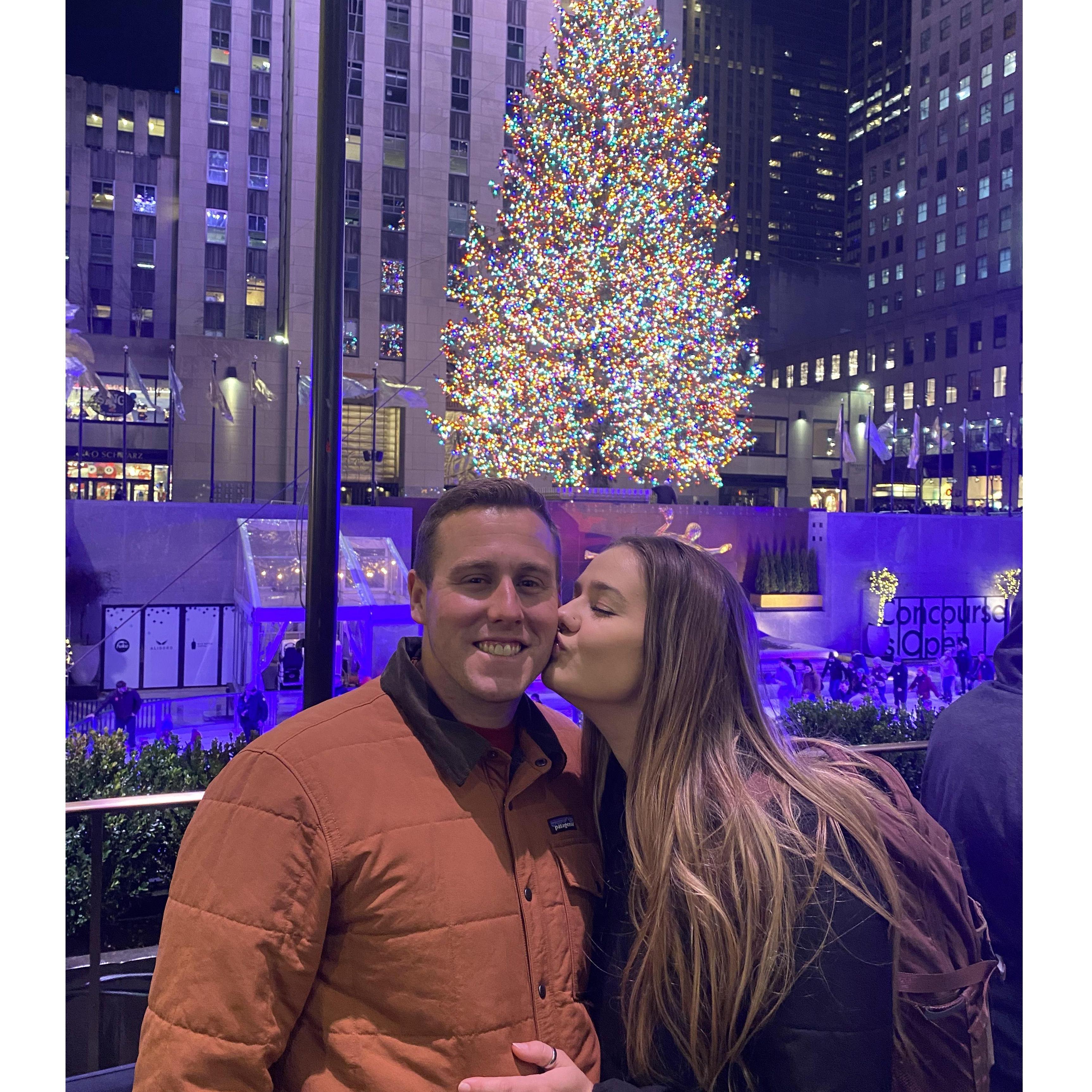 Quinns first time to New York