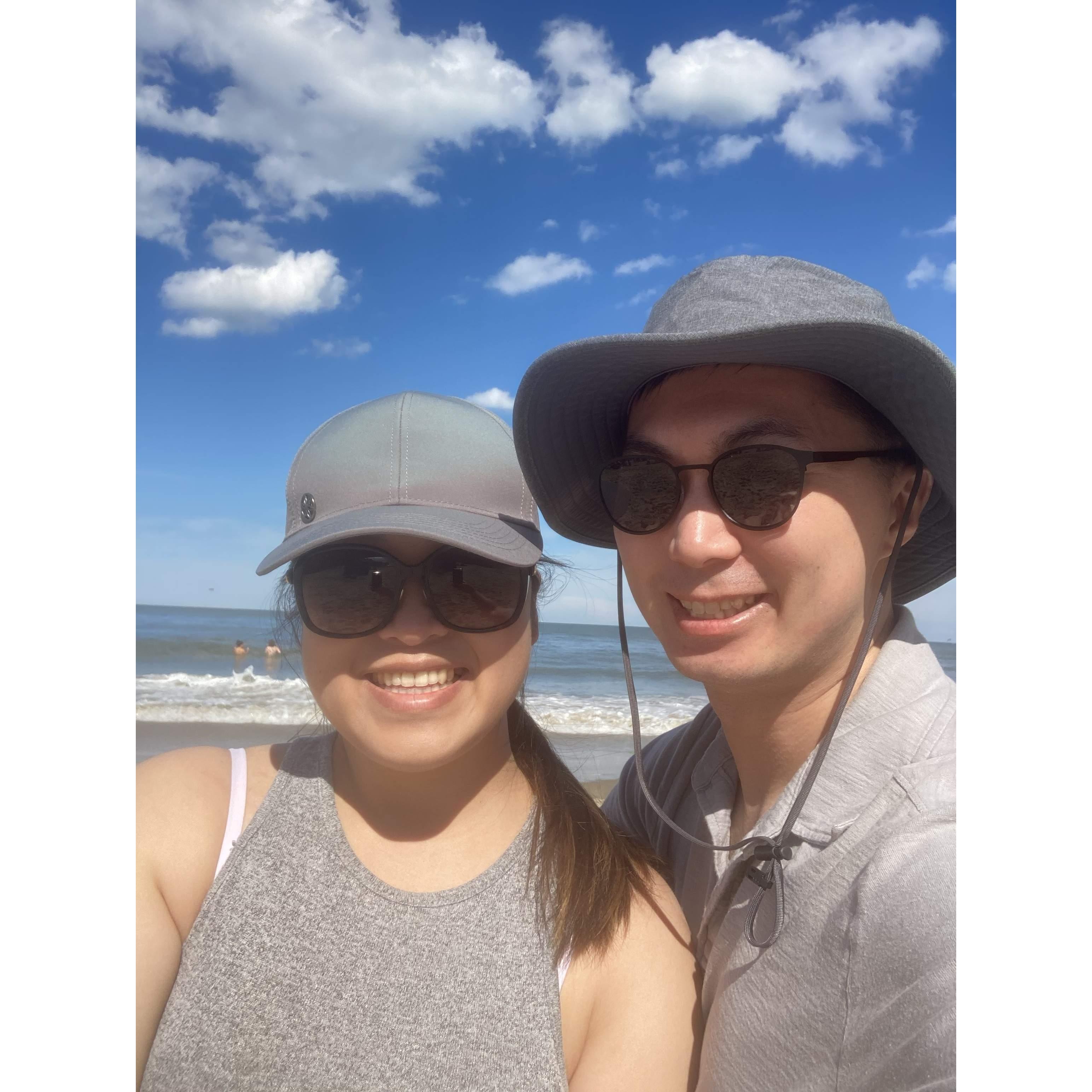 Gina's first time at Virginia Beach