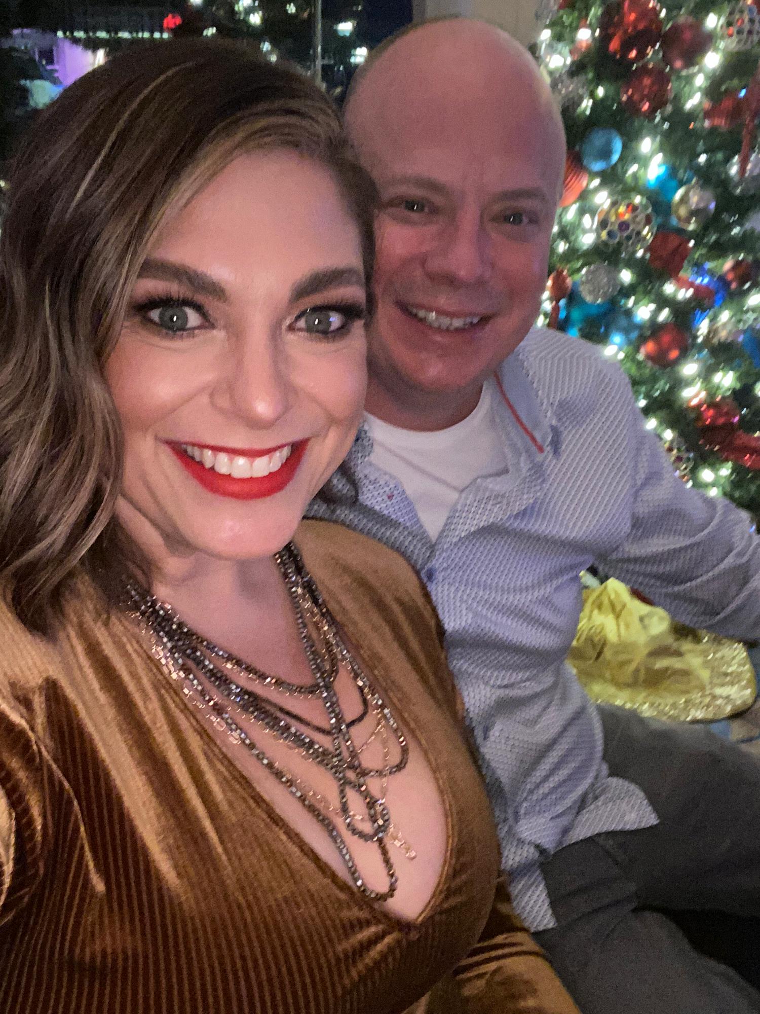 Christmas Eve 2020 - We'd just gotten engaged that morning!