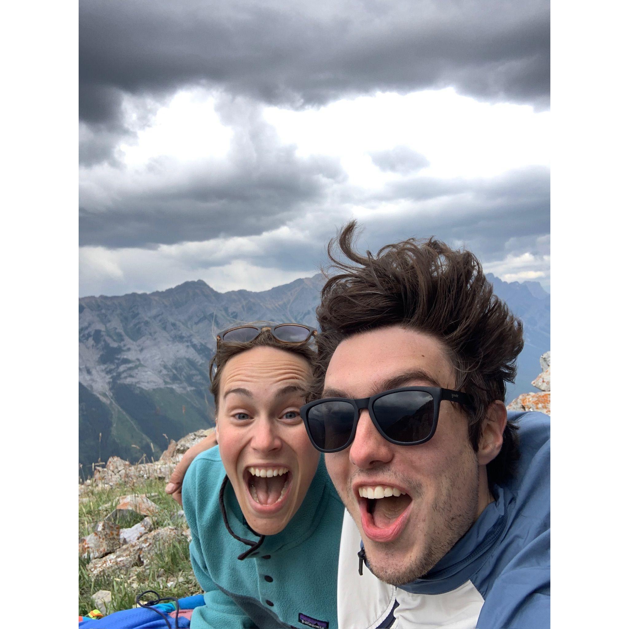 16 hour road trip for a 4 hour hike. We did not summit. But we did have fun.