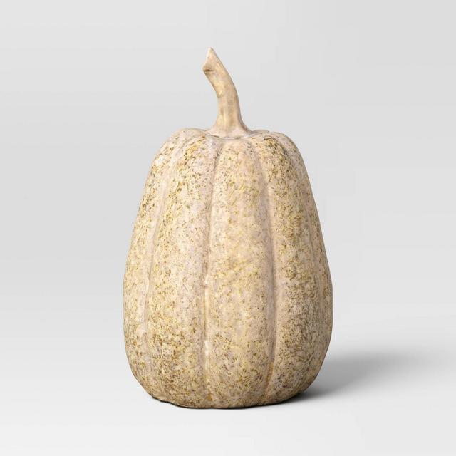 Small Ceramic Pumpkin Natural - Threshold™