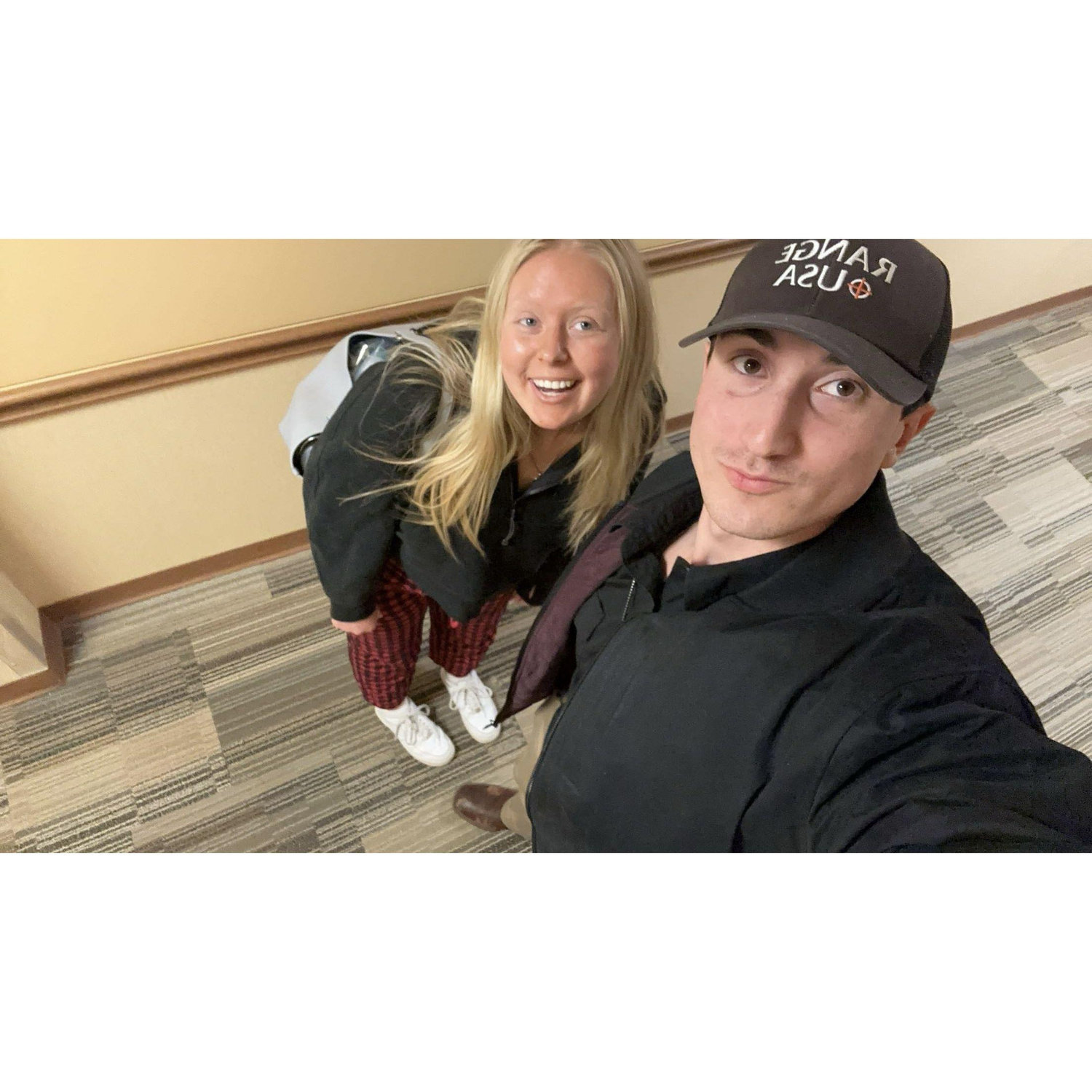 Kelsey visiting Jake at Grand Valley