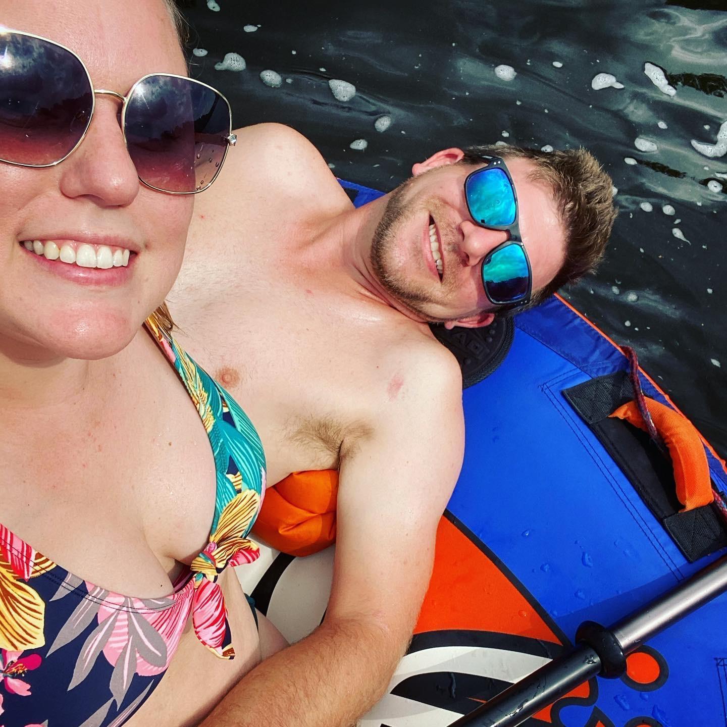 August 2020: Tubing on the Lehigh