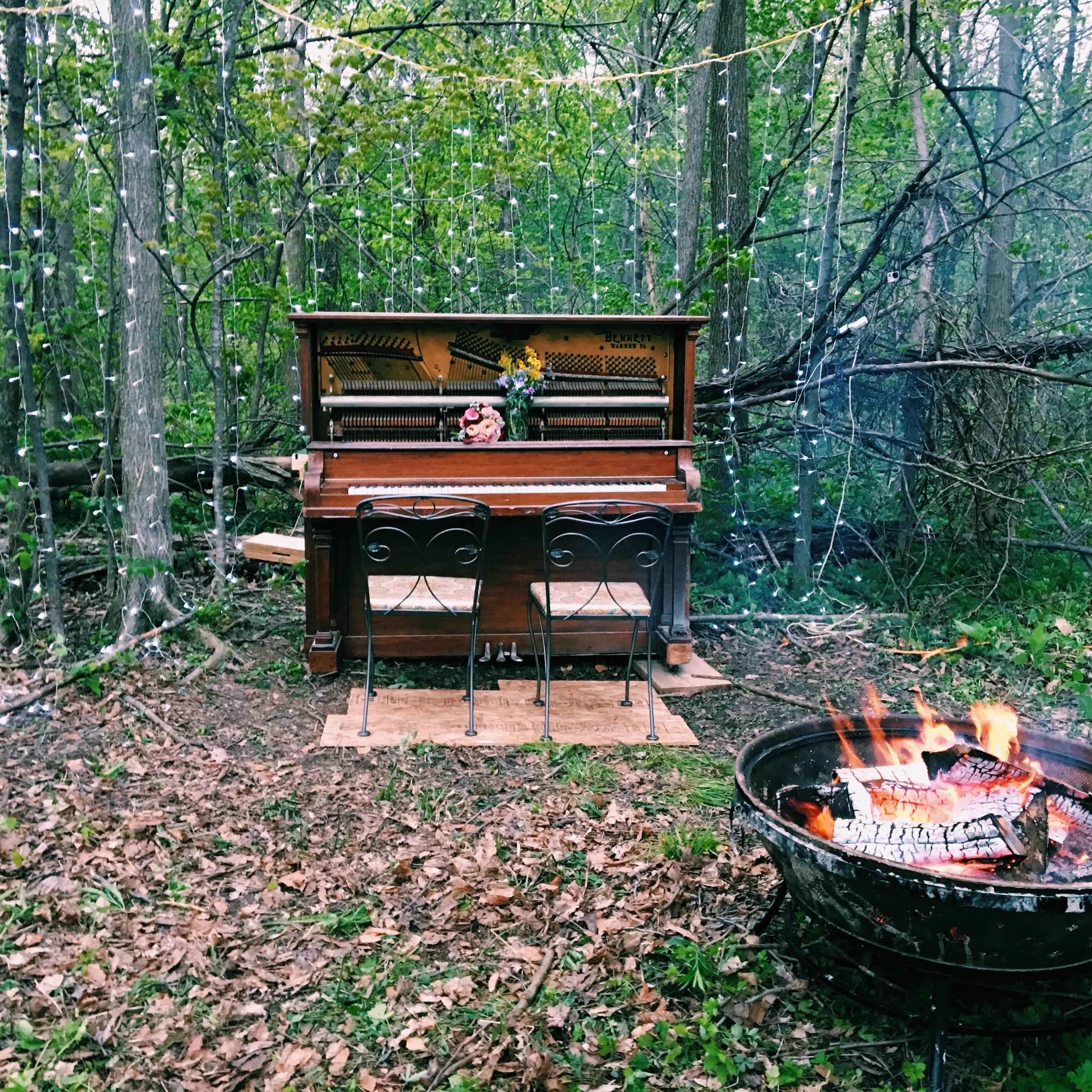Where we got engaged!
