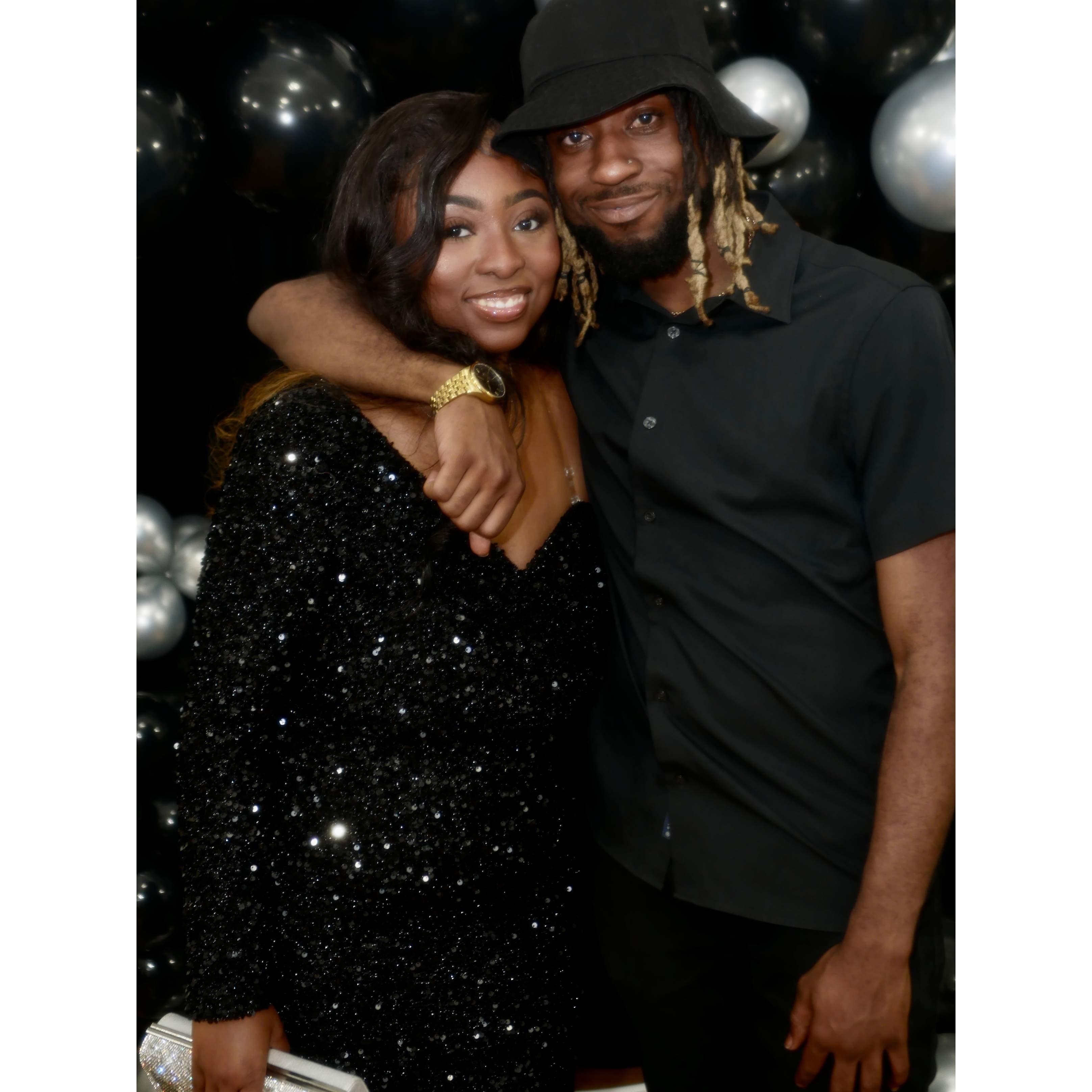 Our Engagement Party 07/03/2022: Sibling love!