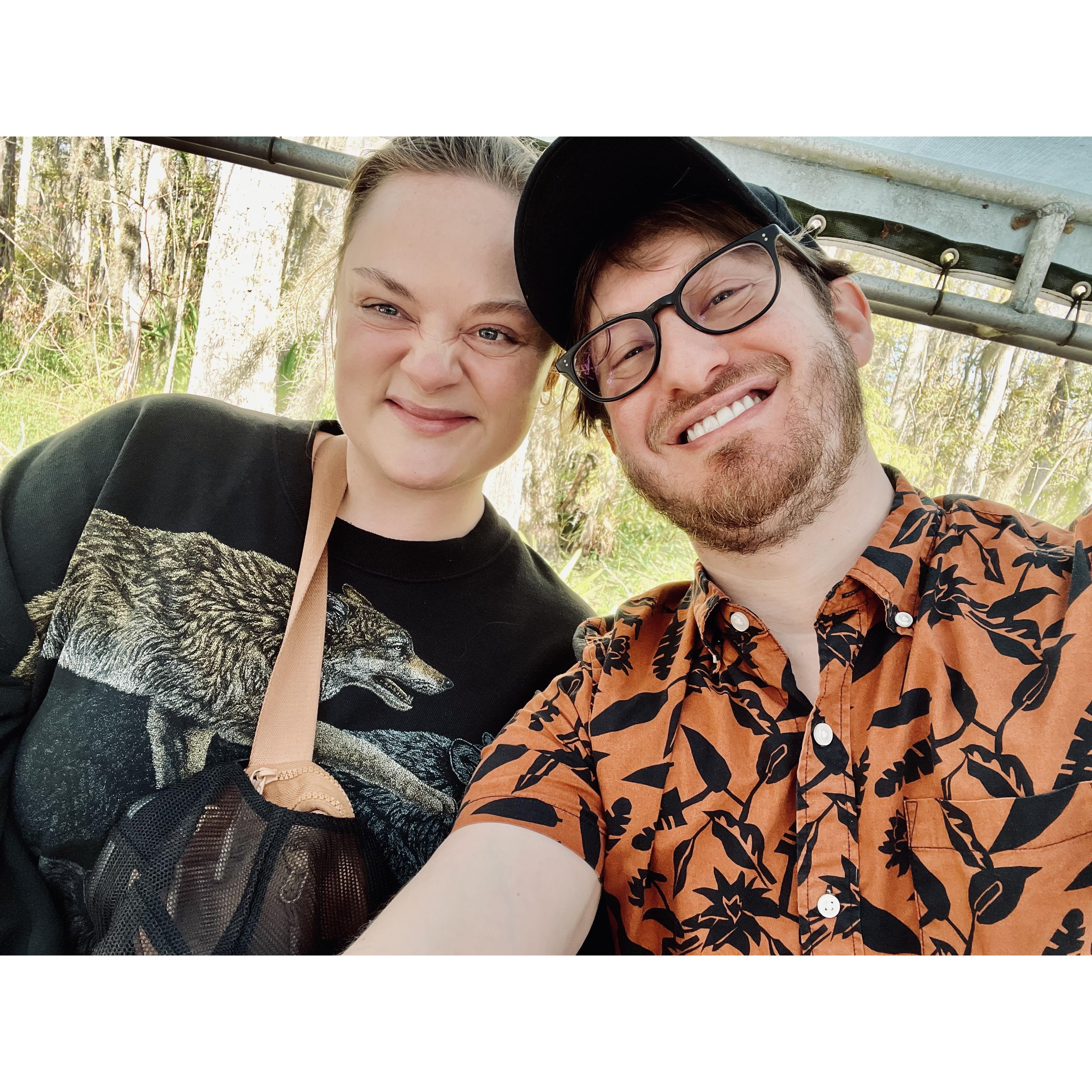 Swamp Tour, New Orleans.