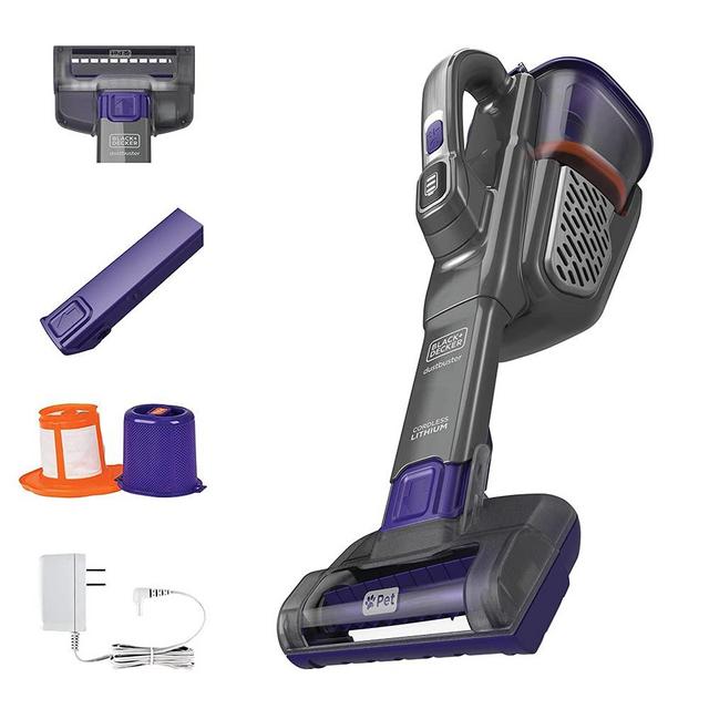 BLACK+DECKER Handheld Vacuum for Pets, Cordless
