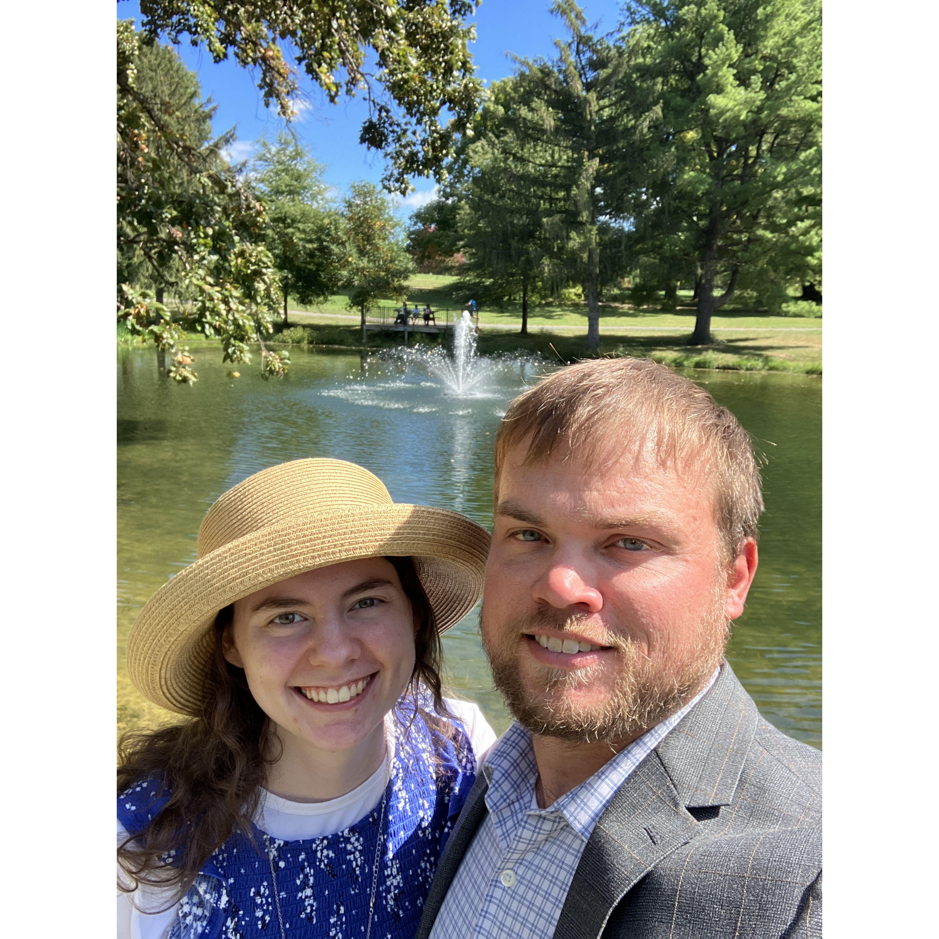 A lovely sunday stroll through the park.