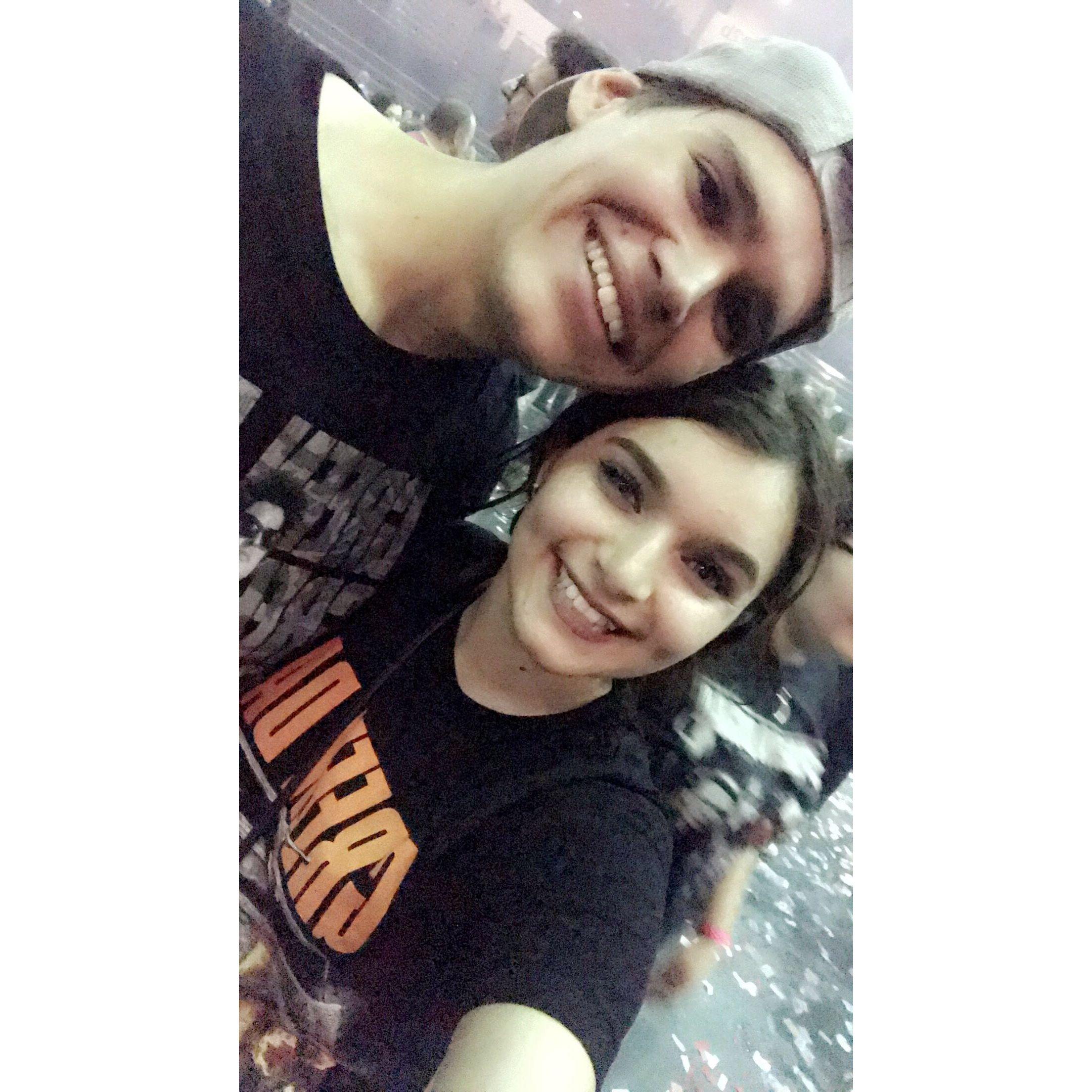 our first concert together