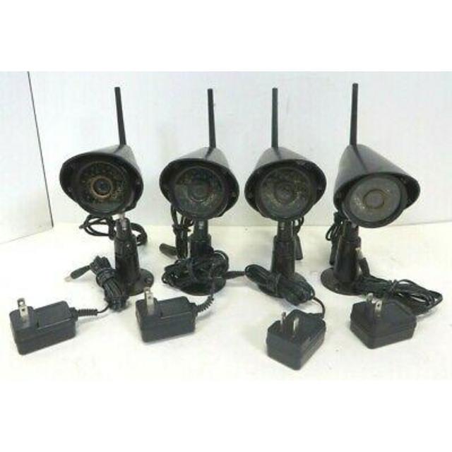 Details about   Lot of 4 LOREX LW2744 Video Security Digital Wireless Color Camera