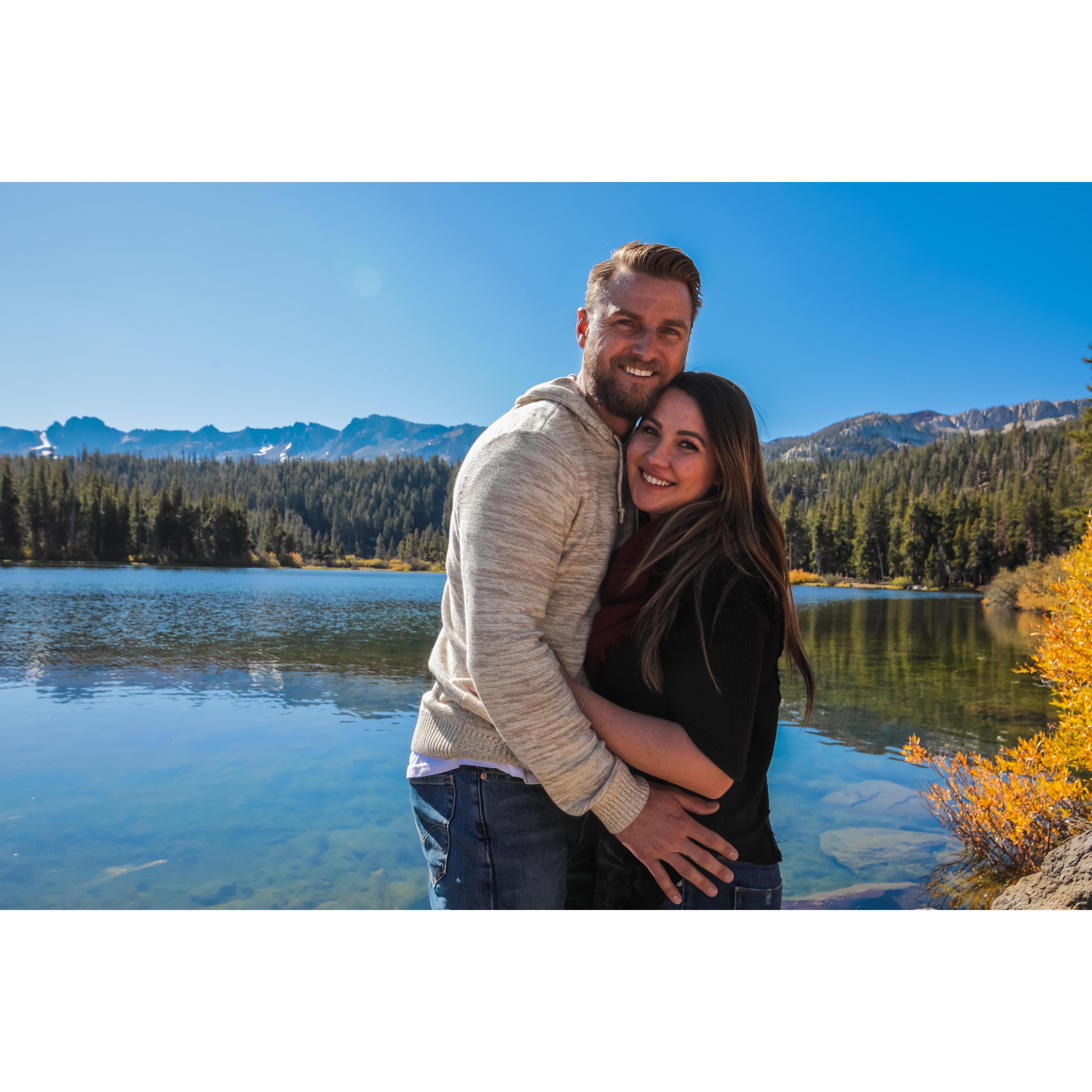 The day he proposed!