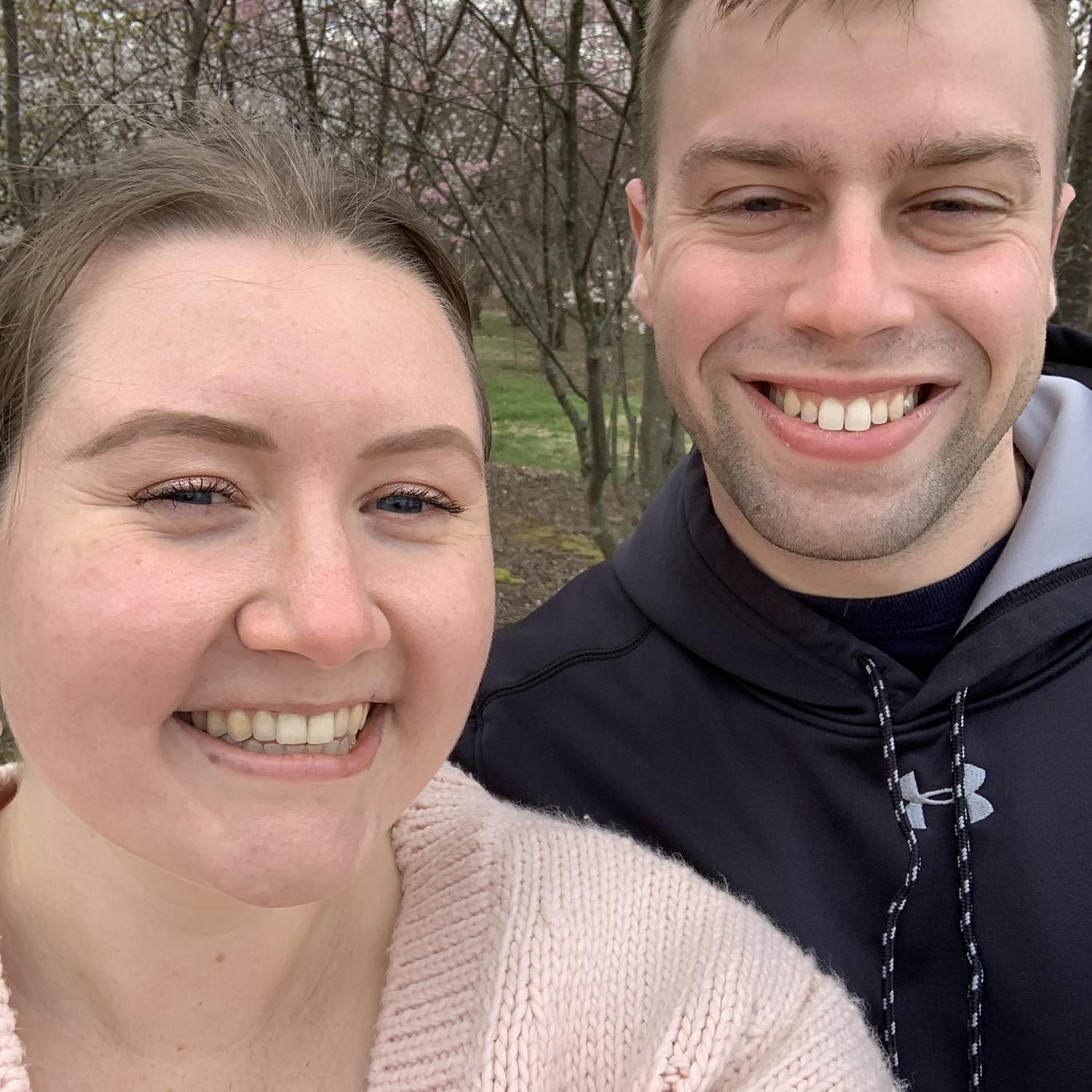 March 2022 - Sarah: We started going to the Arboretum to see the cherry blossoms