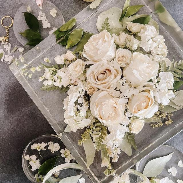 Bridal Bouquet Preservation- Display Piece