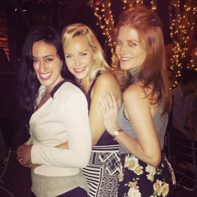 "Hanging out" with Kendall Jenner and the rest of Katie's girls.
Manhattan, New York, July 2016