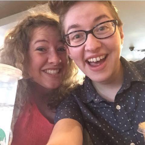 First selfie together, Easter 2017