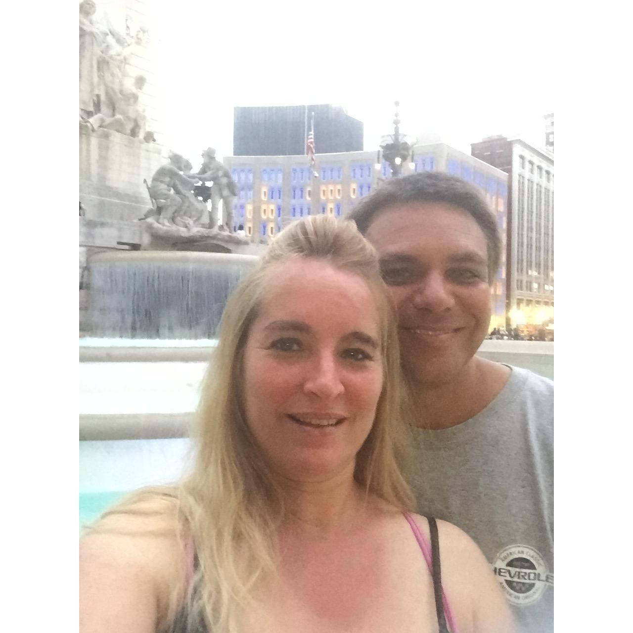 Downtown Indianapolis, Moto GP August 2015