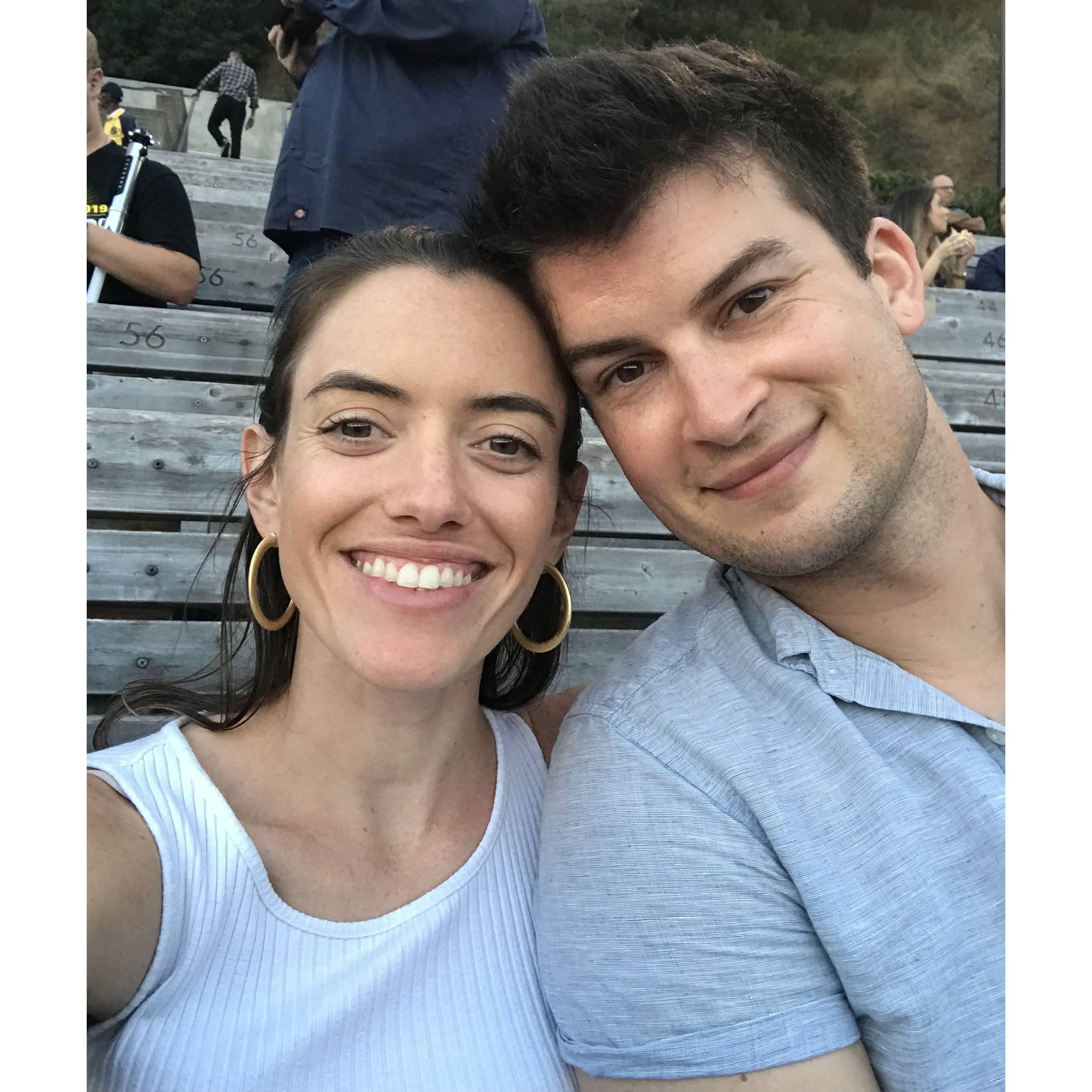 Seeing John Williams conduct at the Hollywood Bowl. The whole crowd sang Happy Birthday to Matt's brother Henry.
