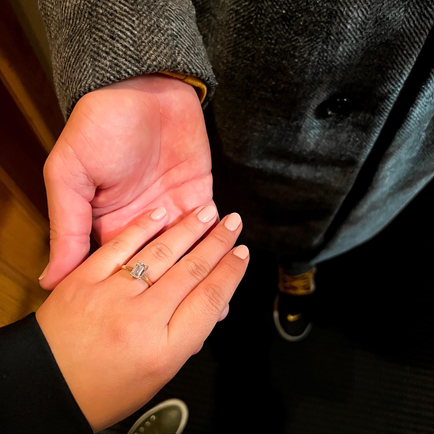 5/14/22 - We got engaged!
