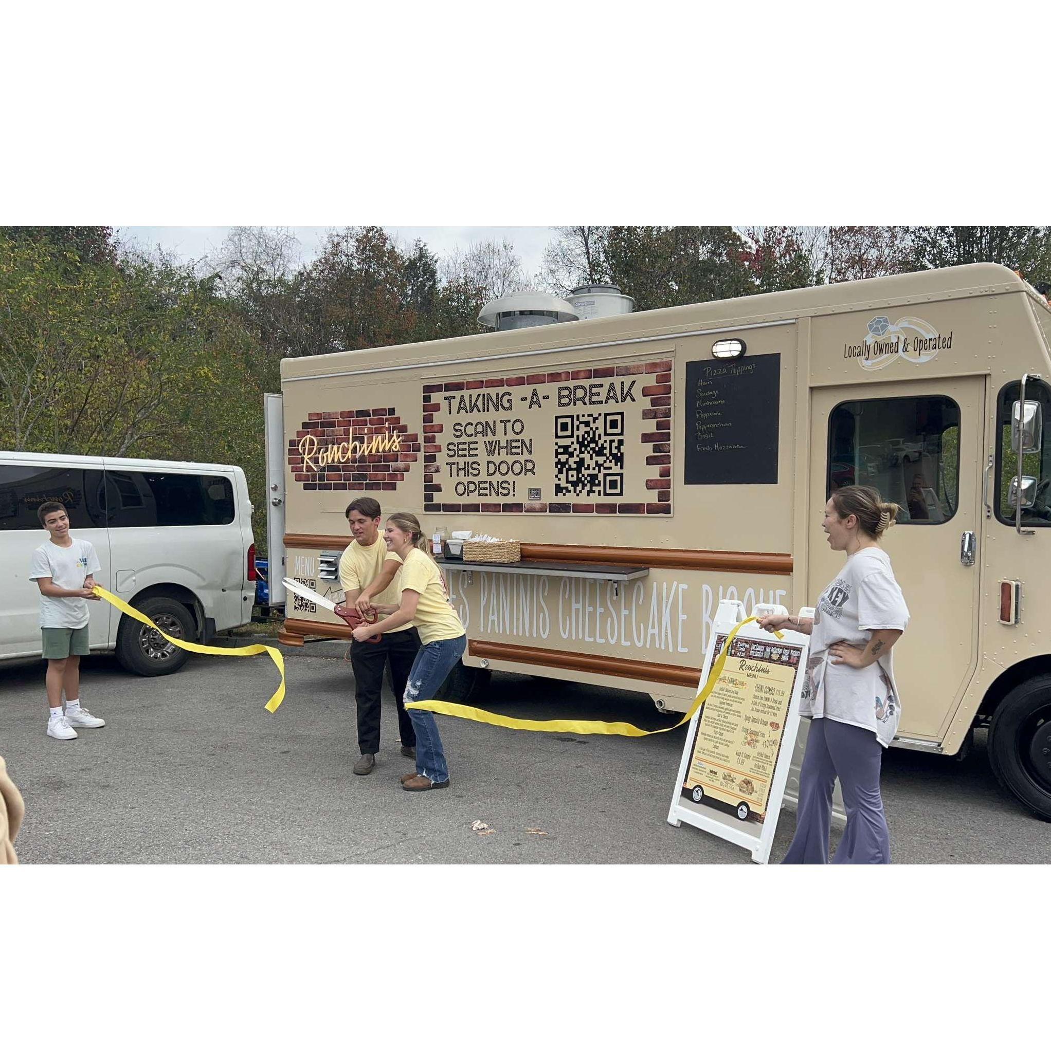 The day we opened our food truck, October 29th, 2023.