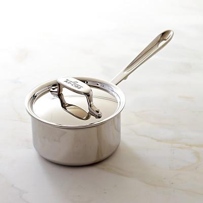 All-Clad d5 Stainless-Steel Saucepan 4Qt