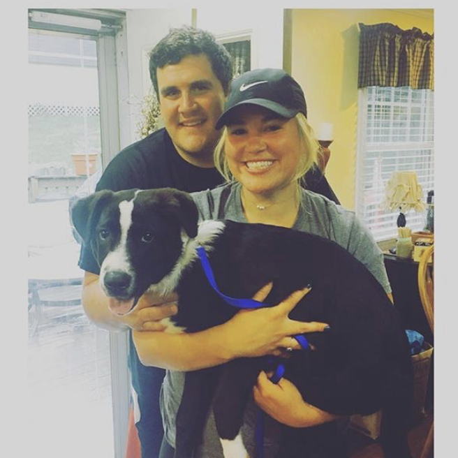 The day we got our dog, Koda!