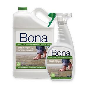 Bona® 160 oz. Stone, Tile, and Laminate Floor Cleaner Refill with 22 oz. Bonus Spray Bottle