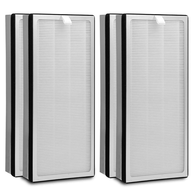 4-PACK Replacement Filter for MA Air Purifier -40, 40E Series | 3 IN 1 Genuine H13 Filter
