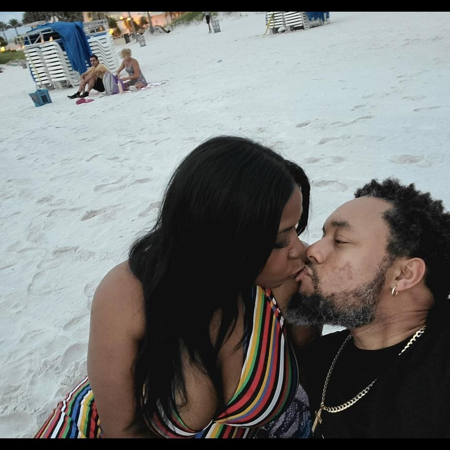Our first vacation together was to Clearwater Beach, Fl. We had a great day at the beach enjoying the water, we had our first slow dance in the sand, and ended the day watching a beautiful sunset.