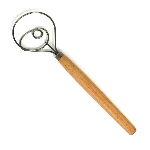 Norpro Scandinavian Dough Whisk, 12-Inch