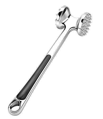Aliglow Meat Tenderizer, Dual-Sided, Meat Mallet, Meat Hammer
