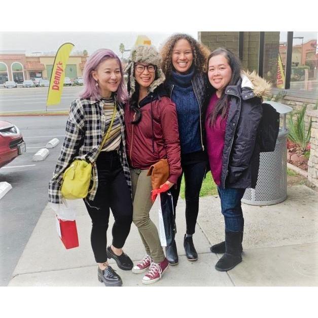 Erin, Lara, Mer, and Gina!