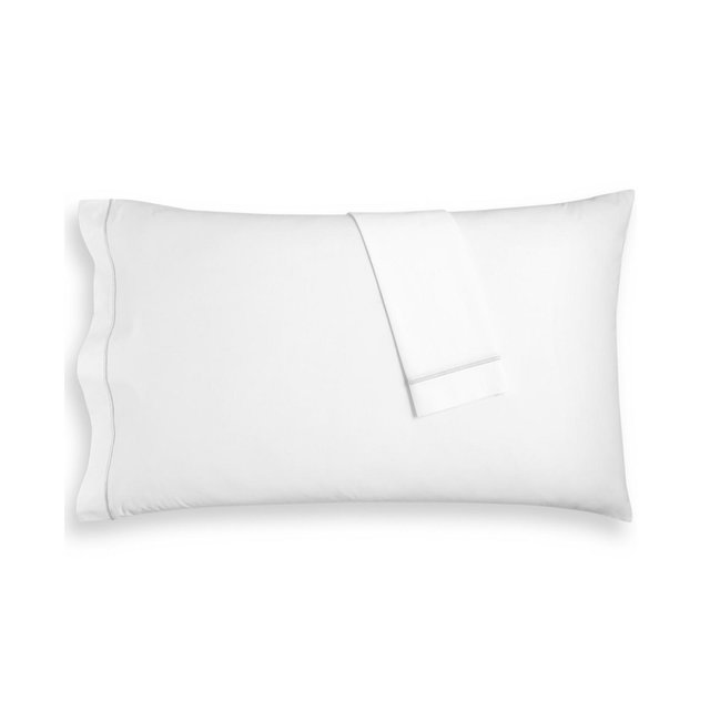 CLOSEOUT! Hotel Collection Italian Percale 100% Cotton Pillowcase Pair, Standard, Exclusively at Macy’s