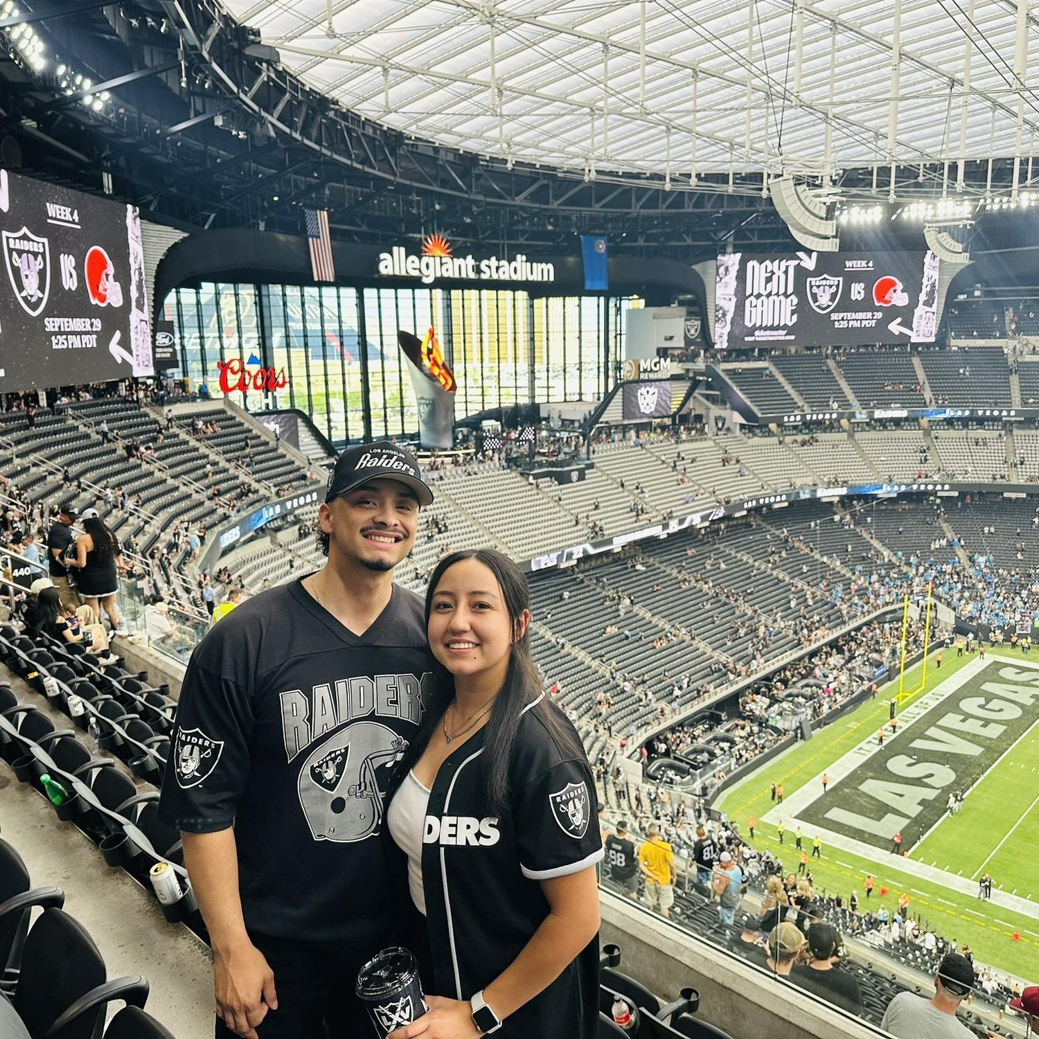 RAIDERS 🏴‍☠️🖤🤍🩶 Panthers game 2024 🏈