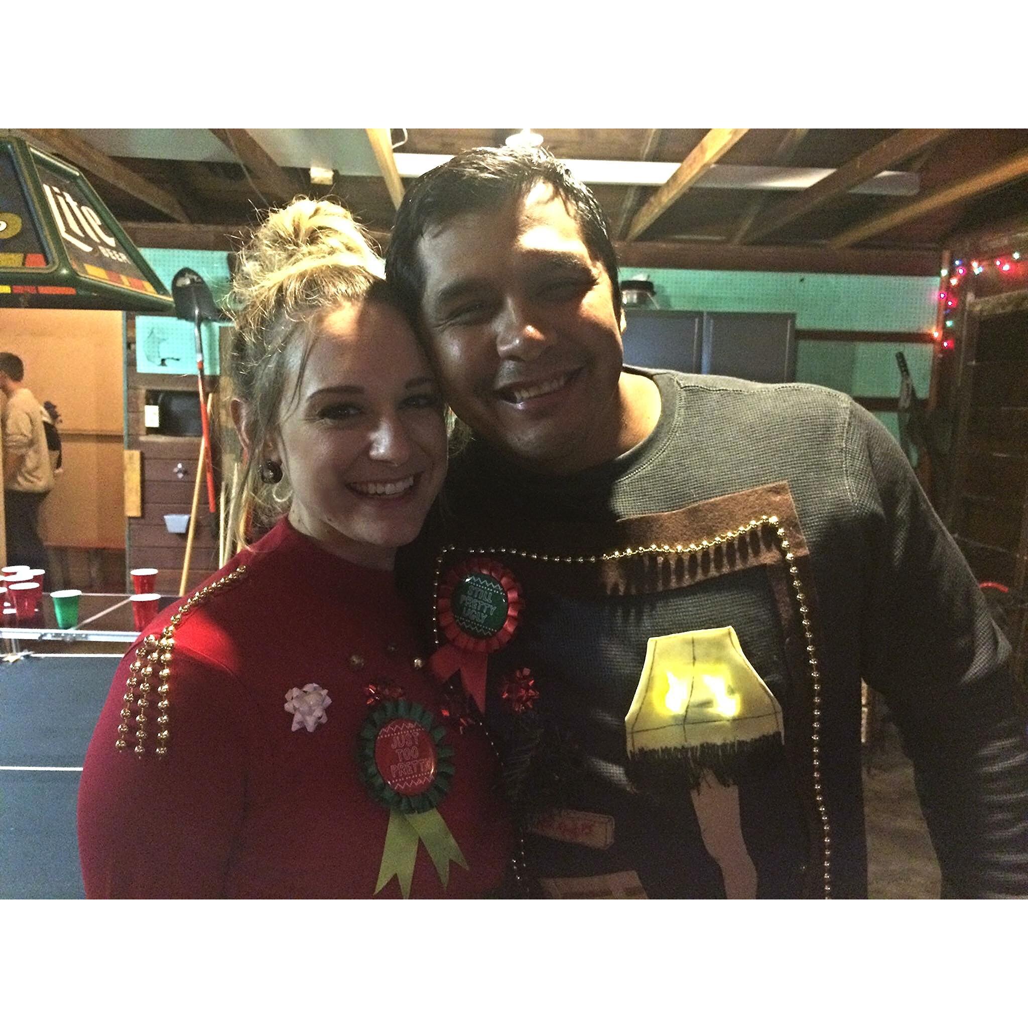 So many Ugly Christmas Sweater parties!