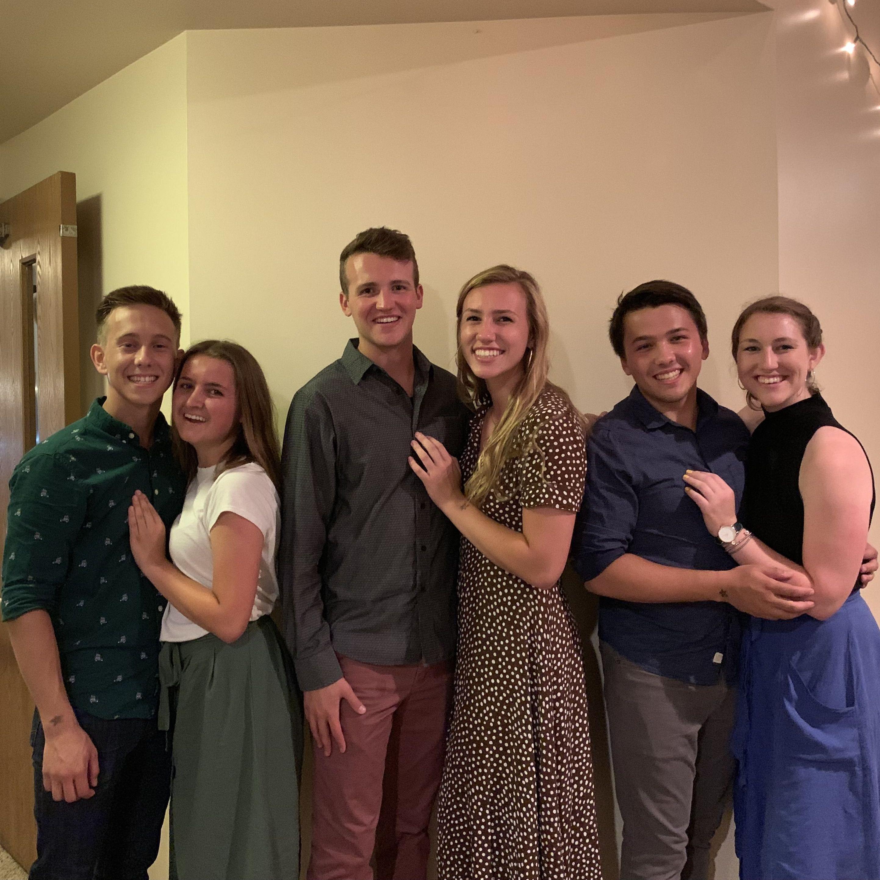 friend group goes swing dancing