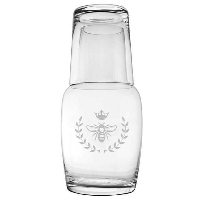 Kaneohe 2 Piece Vintage Bee Night 32 oz. Carafe Set