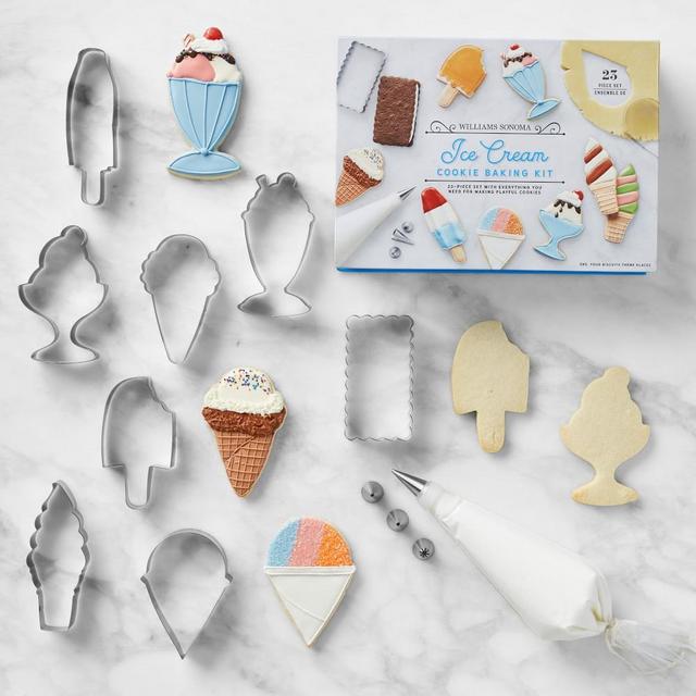 Williams Sonoma Summer Ice Cream Boxed Cookie Set