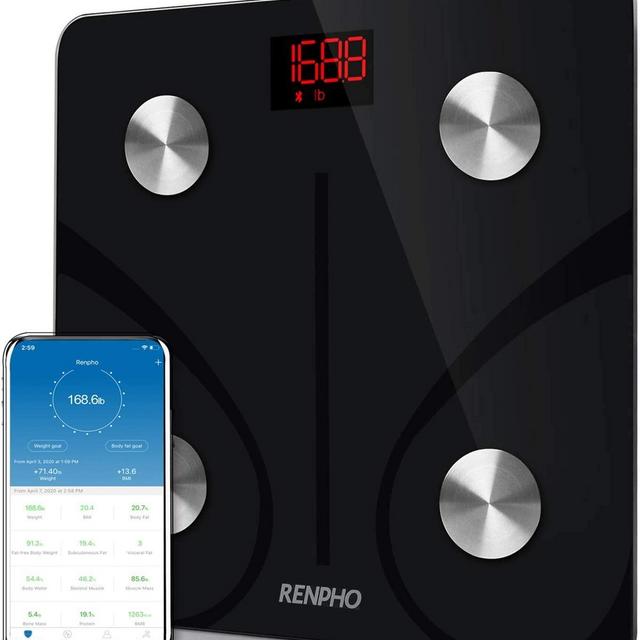 RENPHO Bluetooth Body Fat Scale Smart BMI Scale