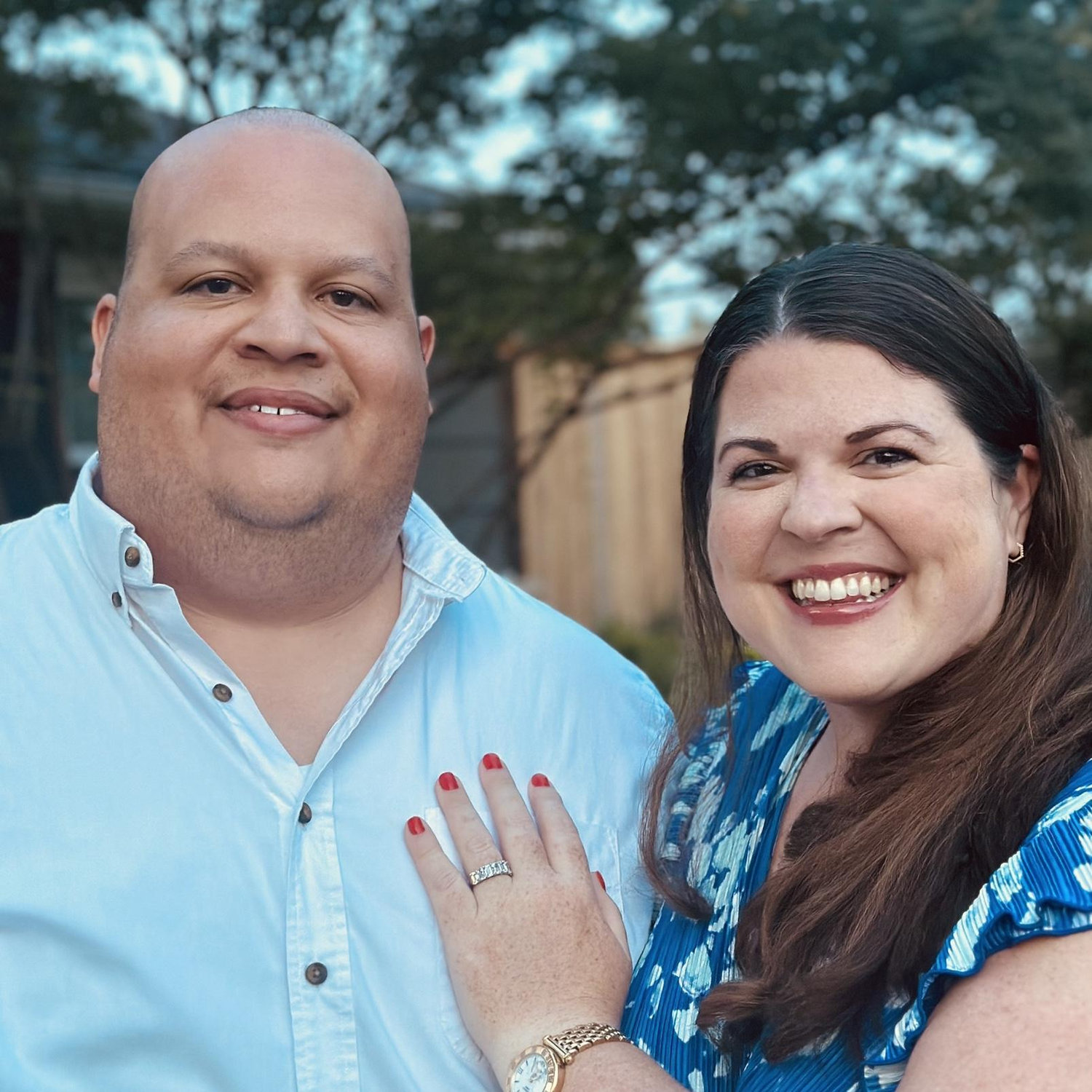 We got engaged!